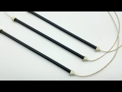 Трубка черноты длинной волны лампы 220В инфракрасной топления кварца изготовленная на заказ одиночная