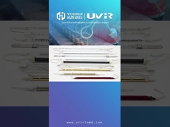 Настраиваемая галогенная лампа для нагрева длина 50-1500 мм