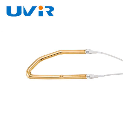 Хорошая цена 3D коротковолновая инфракрасная нагревательная трубка 1380W 230V покрытая золотом онлайн