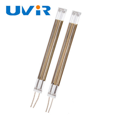 Хорошая цена 2000 Вт позолоченная инфракрасная лампа средней волны 380 В онлайн