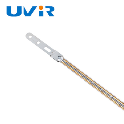 Хорошая цена 3000 Вт 400 В золото покрытая инфракрасная кварцевая лампа нагревательная с базой X онлайн