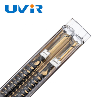 Good price ламп подогревателя кварца 230V 2500W покрытие золота формы ультракрасных трубчатое онлайн