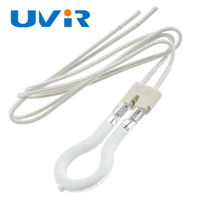 Хорошая цена Инфракрасная тепловая лампа кольцевая 450 Вт, кварцевая стеклянная трубка 8 мм онлайн