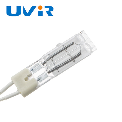 Хорошая цена 115V 450W двойная трубка инфракрасная лампа нагрева с кварцевым стеклом онлайн