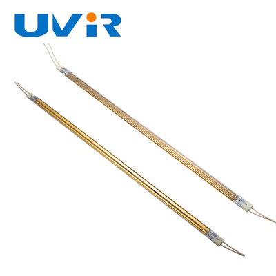 Хорошая цена Золотая галогенная инфракрасная нагревательная трубка 6000 Вт 400 В для промышленного отверждения онлайн