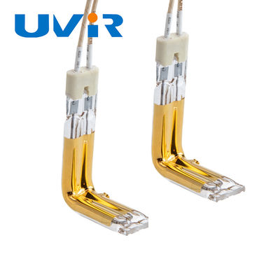 Хорошая цена Золотопокрытая галогенная кварцевая инфракрасная нагревательная лампа 1380W 230В онлайн