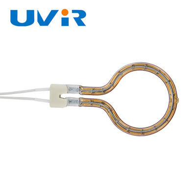 Хорошая цена Кольцевая инфракрасная кварцевая лампа нагрева 100-7600 Вт покрыта золотом онлайн