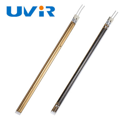 Хорошая цена 3500 Вт покрытая золотом лампа с двумя трубками из углеродного волокна онлайн