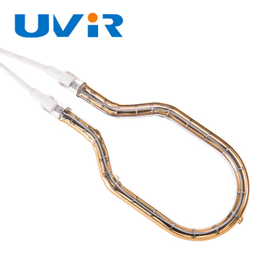 Good price 55-575V Входное напряжение Прозрачные кварцевые трубы коротковолновые инфракрасные лампы с золотым отражателем онлайн