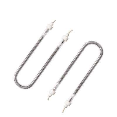 качество Настраиваемый трубчатый инфракрасный нагревательный элемент из прозрачного кварца мощностью 200-6000 Вт для быстрого отклика Фабрика