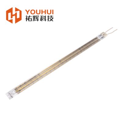 Хорошая цена 1000 Вт 220 В Золотая инфракрасная нагревательная лампа с двойной трубкой онлайн