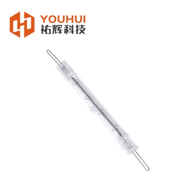 Хорошая цена Customizable 200-4000W Clear Quartz Tungsten Filament Infrared Heating Lamp with 1-2μm Wavelength and 5000h Working Time онлайн