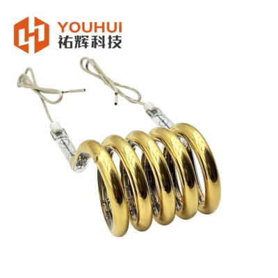 Хорошая цена 24-575V Напряжение 39-600mm Внешний диаметр 1100-2600°C Температура нитей Кольцо инфракрасная лампа Круговая инфракрасная нагревательная трубка онлайн