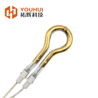 Хорошая цена CE сертифицированный 99,99% чистый кварцевый кольцевой инфракрасный лампа для автомобильных приложений онлайн