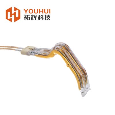 Хорошая цена 45-480V 150-6000W Twin Tube L-Type Infrared Heating Lamp with 11x23mm Quartz Tube онлайн