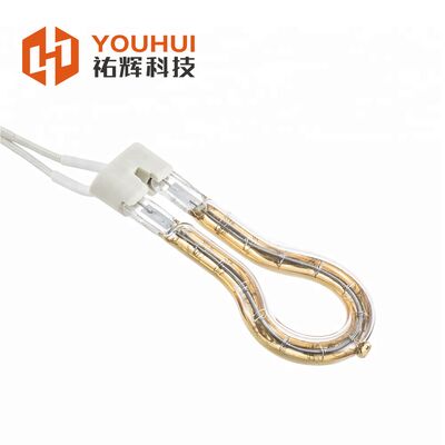 Хорошая цена 115 В 200 Вт Золотое кольцо инфракрасная тепловая лампа короткая волна онлайн