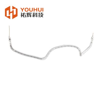 150-6000 Вт белое покрытие инфракрасный тепловой элемент трубки с 5000 часов продолжительности жизни для промышленного отопления