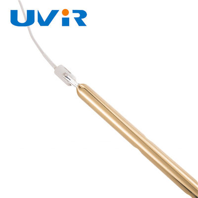 Хорошая цена R7S 230В Золотистая Инфракрасная Кварцевая Нагревательная Лампа онлайн