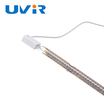 Good price трубка кварца лампы 1200W 230V галоида рубина покрытия золота тонкая ультракрасная онлайн