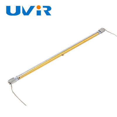 Хорошая цена SK17 Золотое покрытие Кварцевая инфракрасная нагревательная лампа 1000 Вт 220 В онлайн