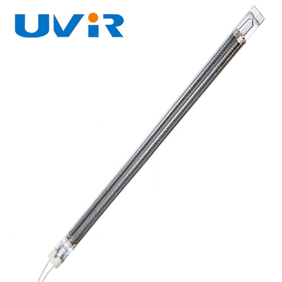 Good price Покрытие золота излучателей 15x33mm углерода трубки близнеца кварца ультракрасное онлайн