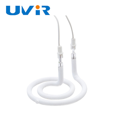 Good price Лампы инфракрасного кольца UVIR, белая покрывая лампа 230V 1500W инфракрасн галоида трубки кварца онлайн