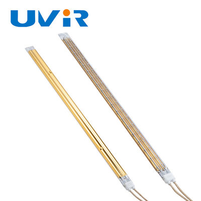 Хорошая цена TC05 Кварцевая галогенная инфракрасная тепловая лампа 3825W 400В Золото онлайн